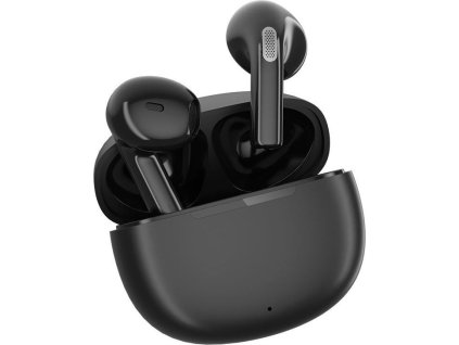 QCY - T20 AilyPods bezdrátová sluchátka s dobíjecím boxem, Bluetooth 5.3, černá