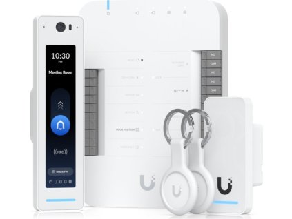 Ubiquiti UniFi Access G2 Starter Kit Professional - Sada, 1x rozbočovač, 1x čtečka G2 Pro, 1x čtečka G2, 2x čip