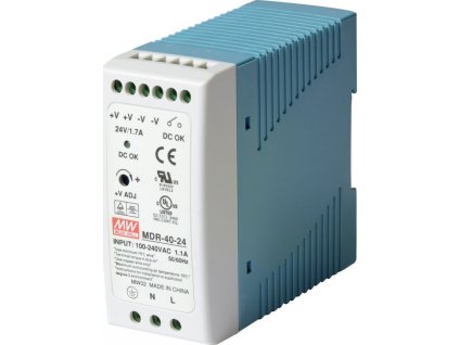 Planet PWR-40-24 napájecí zdroj DIN, 24V, 40W, slim