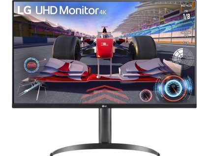 LG monitor 32UR550 VA / 32" / 3840x2160 / 4ms / 3000:1 / 250cd /HDMI/ FreeSync/ repro/ černý