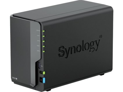 Synology DS225+   2x SATA, 2GB RAM, 2x USB 3.2, LAN 1x 2.5GB + 1x 1Gb