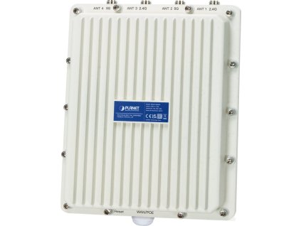 Planet WDAP-3000AX venkovní AP, 1x1Gb, Dual Band 802.11ax (3Gb/s), 4x N, PoE+ 802.3at, VLAN, 256 klientů, -40~70°C, IP67