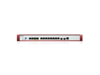 Zyxel USG FLEX 700H Series, 2*2.5G, 2*10G (PoE+) & 8 Gigabit user-def. ports, 2*SFP+, 1*USB, 1 YR Gold Security Pack