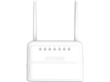 STRONG 4G LTE router 360/ Wi-Fi standard 802.11b/g/n/ 300 Mbit/s/ 2,4GHz/ 4x LAN/ 1x SIM slot/ 2 odnímatelné antény