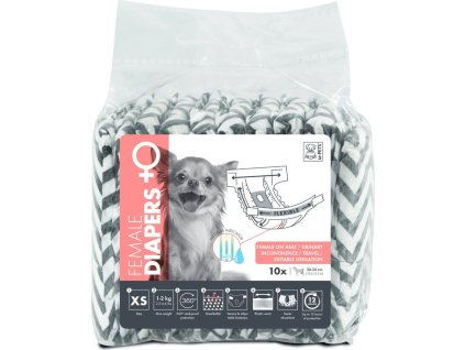 M-Pets Diapers pleny pro feny XS