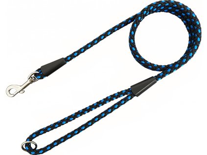 HUHUBAMBOO vodítko UZLÍK lanové 1x150cm, černo-modré