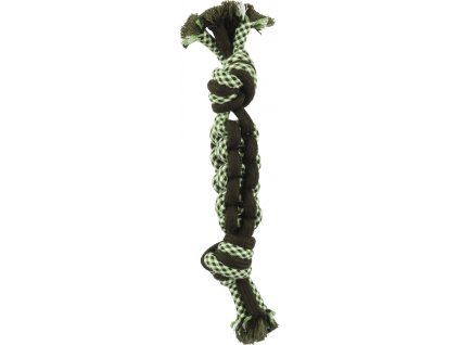 Huhubamboo hračka bavlněný uzel tmavý