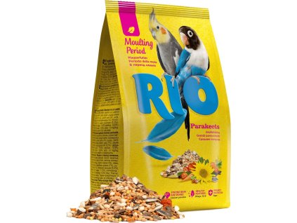 RIO krmivo pro střední papoušky v přepeřovacím období 1 kg