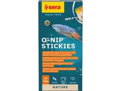 Sera základní tabletové krmivo pro všechny ryby O-NIP 24tbl. Nature