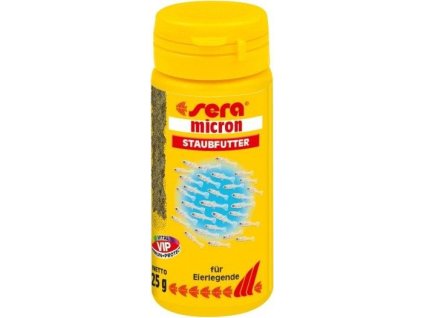 Sera růstové krmivo pro mladé ryby jikernatých druhů Micron 50ml Nature