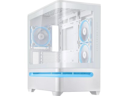 ASUS case PRIME AP202 TG ARGB FANS white