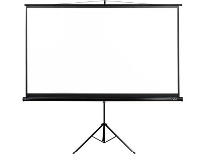 Projekční plátno AVELI stativ, 221x125cm (16:9) 100", černý tubus