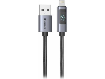 Swissten LCD kabel USB-A / lightning 1,5m