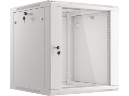Nástěnný rack 19' 12U 600X600mm šedý flat pack