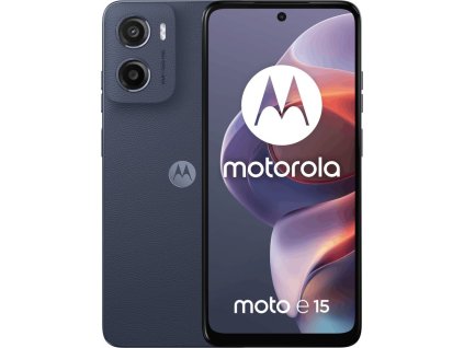 Motorola Moto E15 - Denim Blue   6,7"/ Dual SIM/ 2GB/ 64GB/ LTE/ Android 14
