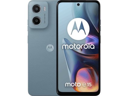 Motorola Moto E15 - Misty Blue   6,7"/ Dual SIM/ 2GB/ 64GB/ LTE/ Android 14