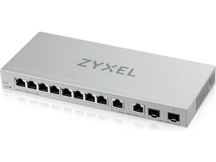 Zyxel XGS1210-12 v2, 12-Port Gigabit webmanaged Switch with 8 port 1G + 2-Port 2.5G + 2-Port SFP+