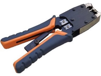 DATACOM Konektorovací kleště L-PROFI 8P+6P OR/BL račna (RJ45,12,11