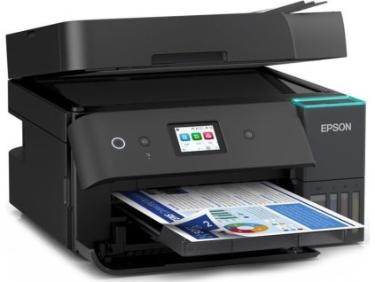 Epson EcoTank L6390/ 4800 x 1200/ A4/ MFZ/ LCD/ ITS/ ADF/ Duplex/ Fax/ 4 barvy/ Wi-Fi/ USB/ 5 let záruka po registraci