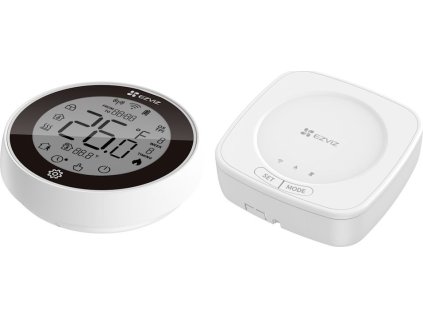 EZVIZ sada chytrého termostatu T56/ rozsah 5–35 °C/ OpenTherm/ Wi-Fi/ bílý