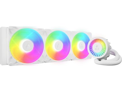 ARCTIC Liquid Freezer III Pro 420 A-RGB (White) : All-in-One CPU Water Cooler with 420mm radiator an