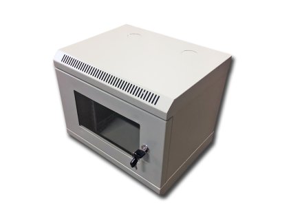 10" rack jednodílný 6U/280 DATACOM šedý Skl.dv.