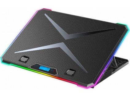 EVOLVEO Ania 9 RGB, nastavitelný podstavec pro notebook