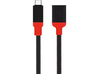 Tactical Pin4Fun Adapter USB-C/Lightning 0,1m Black/Red