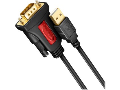 AXAGON aktivní převodník z USB-A (2.0) na RS-232 / ADS-1PSN / Čip Prolific / 1,5m