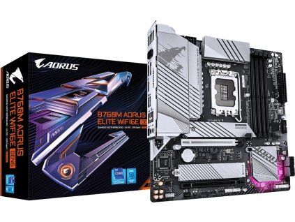 GIGABYTE B760M AORUS ELITE WIFI6E GEN5/LGA 1700/mATX