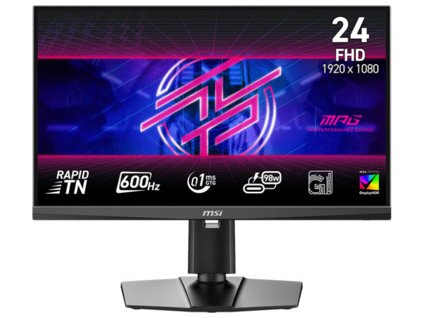 MSI MPG/242R X60N/24,1"/TN/FHD/600Hz/0,1ms/Černá/3R
