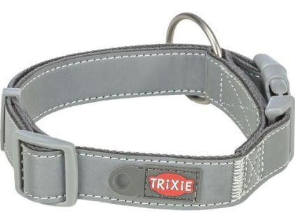 Reflexní obojek PREMIUM Reflect, grafit