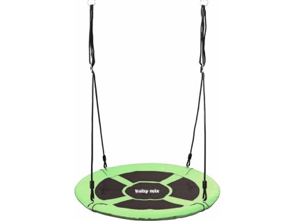 Houpací kruh čapí hnízdo 100 cm Baby Mix zelený