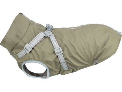 Pláštěnka PONTIS - vesta s postrojem, olivově zelená