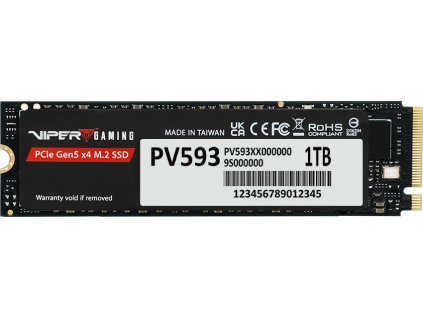 PATRIOT VIPER PV593 1TB SSD / Interní / M.2 NVMe PCIe Gen5 x4 / 2280 /