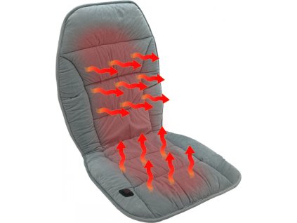 Potah sedadla vyhřívaný s termostatem USB PADDY MAX