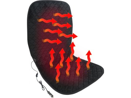 Potah sedadla vyhřívaný s termostatem 12V SCALE