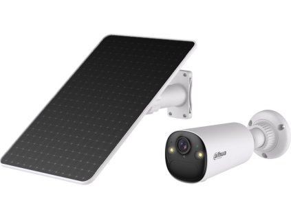DAHUA IP kamera KIT/BF4CP-4G/ Bullet/ 4G/ 4Mpix/ objektiv 2,1mm/ H.265/ krytí IP66/ IR až 20m + 8W solární panel