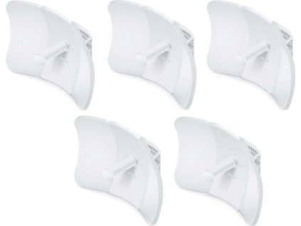 Ubiquiti LiteBeam 5AC Long Range 5pack - AP/client 5GHz, anténa 26dBi MIMO2x2, airMAX AC, 1x Gbit RJ45, PoE 24V,sada 5ks