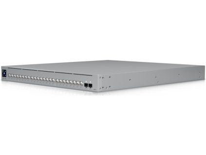 Ubiquiti UniFi Switch Pro XG 24 PoE - 16x 10GbE, 8x 2.5GbE, 2x SFP28, Etherlighting, 24x PoE+++ (PoE budget 720W)