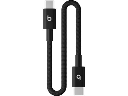 Beats USB-C / USB-C Woven Cable (20cm)- Bolt Black