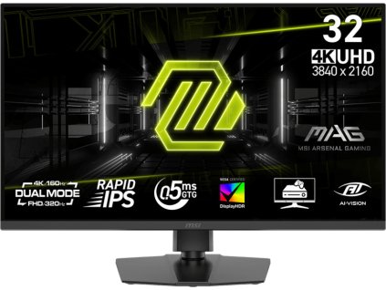 MSI MAG/322URDF E16/31,5"/IPS/4K UHD/160Hz/0,5ms/Černá/3R