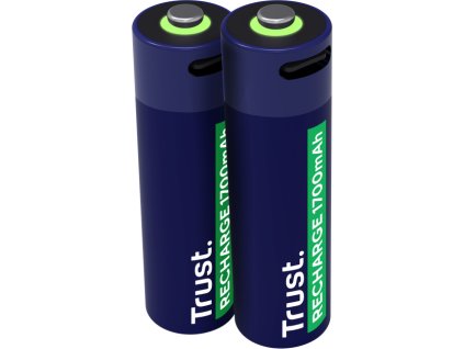 TRUST USB-C RECHARGEABLE BATTERIES 2P - AA