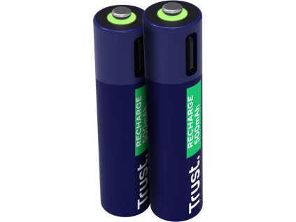TRUST USB-C RECHARGEABLE BATTERIES 2P - AAA