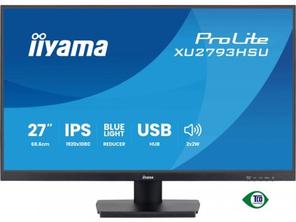 iiyama ProLite/XU2793HSU-B7/27"/IPS/FHD/100Hz/1ms/Black/3R