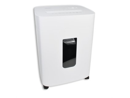 Skartovačka DESQ, 2 x 12 mm, 20l, křížový řez, bílá