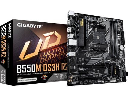 GIGABYTE B550M DS3H R2/AM4/mATX