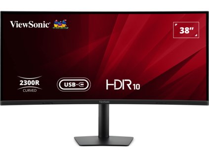 ViewSonic VA3820C '38" 21:9 3840 x 1600, SuperClear® IPS zakřivený monitor, 2 HDMI,DP,USB,USB-C 96W, speakers,výš. nast.