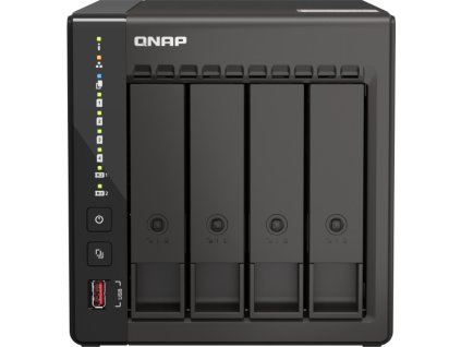 QNAP NVR QVP-41C (4core 2,6GHz, 8GB RAM, 4xSATA, 2x2,5GbE, 2xM.2 slot, 2xHDMI, kamery: 8 (max 24)