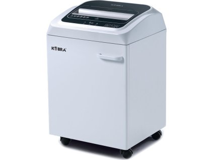 KOBRA skartovač 245 TS HS/ příčný řez 0,8 x 9,5 mm/ A4/ kapacita 8 listů/ objem koše 40l/ stupeň utajení P6/ šedý
